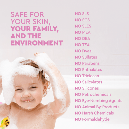 Baby Bubble Bath (Hypoallergenic) Puracy