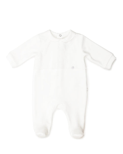 PURETE - Ivory Interlock Footie