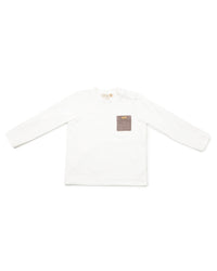 PURETE - Ivory Long Sleeve Tee Boys