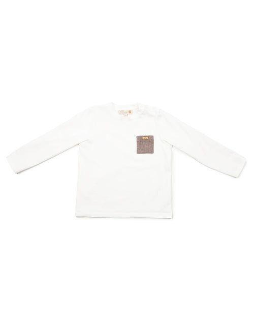 PURETE - Ivory Long Sleeve Tee Boys