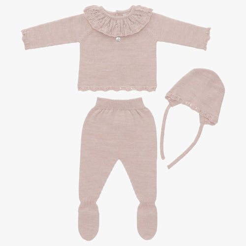 Martin Aranda - Baby Woven Top Footed Leggings and Hat