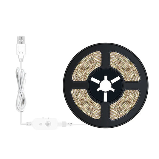 USB Sensor Strip Light LED with Motion Detection for Closet and Home