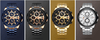 Men's Waterproof  Watch With Chronometers Day View And Fluorescent Hands Unique  Luxury Design  Perfect Gift