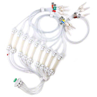 PINNACLE 9-Lead Vented Transfer Set (Case of 10)