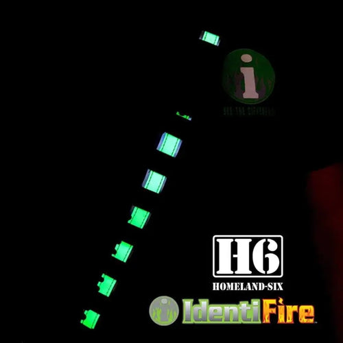 H6 FRONTLINE RADIO STRAP KIT - IDENTIFIRE & REFLECTIVE SILVER Chief Miller Apparel