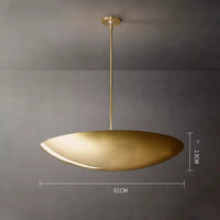 Vintage Hanging Lights for Living Room with Copper Finish