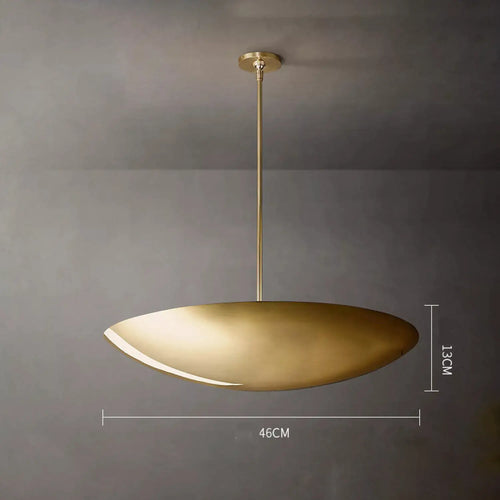 Vintage Hanging Lights for Living Room with Copper Finish