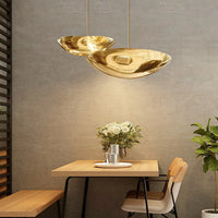 Vintage Hanging Lights for Living Room with Copper Finish