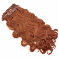 VIP Clip Extensions/ Body Wave  18" - ClipeX System