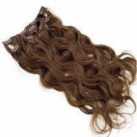 VIP Clip Extensions/ Body Wave  18" - ClipeX System