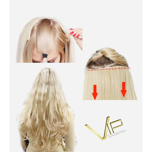VIP Collection Synthetic Clip Extension  / Garnet