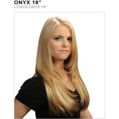 VIP Collection Synthetic Clip-In Extensions / Onyx Style