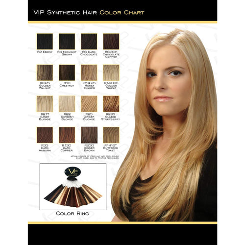VIP Collection Synthetic Wig / Lavender Style