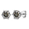 VVS D Color Russian Cut Moissanite Stud Earrings 1/2/4 CT S925 Sterling Silver