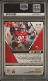 Graded 2020 Panini Mosaic Jerry Rice #178 Reactive Orange Football Card PSA 10 Gem Mint