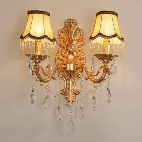 Wall Chandelier with Vintage Design for Elegant and Cozy Ambiance