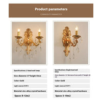 Wall Chandelier with Vintage Design for Elegant and Cozy Ambiance