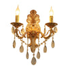 Wall Chandelier with Vintage Design for Elegant and Cozy Ambiance