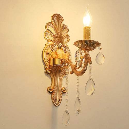 Wall Chandelier with Vintage Design for Elegant and Cozy Ambiance