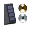 Wall-Mounted Solar Light for Outside Garden & Courtyard with Waterproof