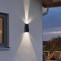 Wall-Mounted Solar Light for Outside Garden & Courtyard with Waterproof