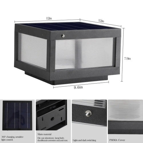Waterproof Dimmable Solar LED Lights for Outside