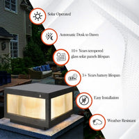 Waterproof Dimmable Solar LED Lights for Outside