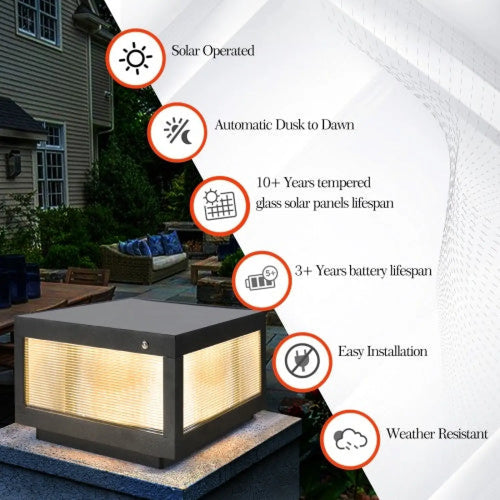 Waterproof Dimmable Solar LED Lights for Outside