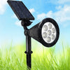 Waterproof LED Solar Lawn Lamp for Garden and Pathway Lighting