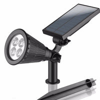 Waterproof LED Solar Lawn Lamp for Garden and Pathway Lighting