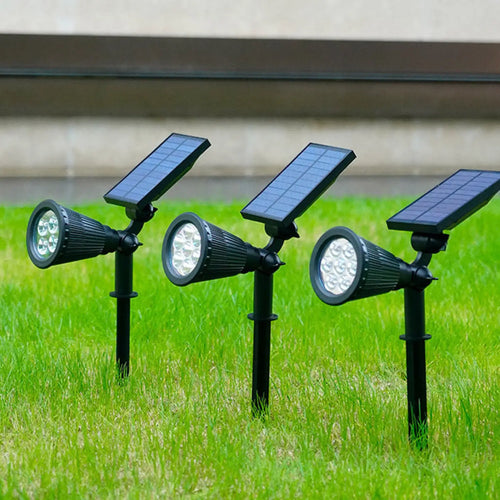 Waterproof LED Solar Lawn Lamp for Garden and Pathway Lighting