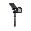 Waterproof LED Solar Lawn Lamp for Garden and Pathway Lighting