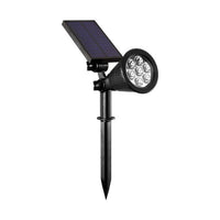 Waterproof LED Solar Lawn Lamp for Garden and Pathway Lighting