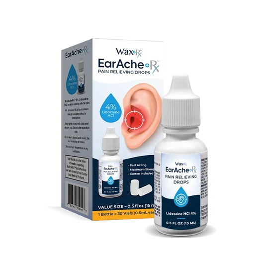 WAXRX EARACHE RX PAIN RELIEF D