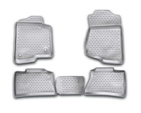 Westin 2007-2013 Chevrolet Silverado 1500/2500HD/3500HD Crew Cab Profile Floor Liners 4pc - Black