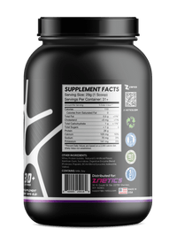 Whey Isolate Protein Vanilla 2LB | 26g Protein, Zero Sugar | ONE ZTRIKE by ZNETICS