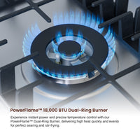 Rangaire 34" Gas Cooktop 5 Burners Stainless Steel RCG341S Rangaire Appliances