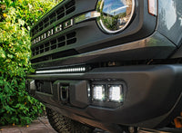 2021+ Ford Bronco Capable Bumper 40in Light Bar - Slim