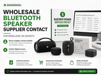 Wholesale Bluetooth Speaker Supplier Contact