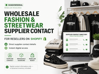 Wholesale Fashion & Streetwear Supplier Contact