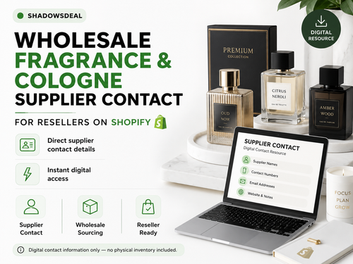 Wholesale Fragrance & Cologne Supplier Contact