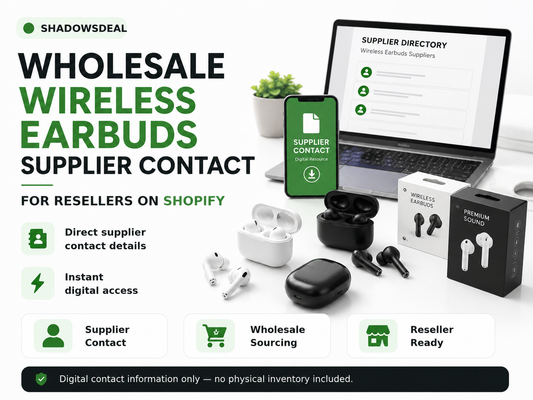 Wholesale Wireless Earbuds Supplier Contact