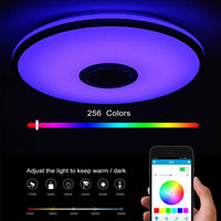 WiFi and Bluetooth LED Smart Ceiling Lights with App Control