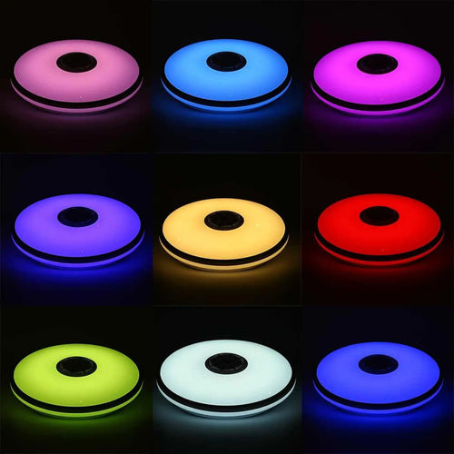 WiFi and Bluetooth LED Smart Ceiling Lights with App Control