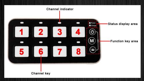 Wireless 8 Switches Harness 2.0