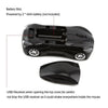 Wireless Black Sports Car USB Mouse Design Computer 1600 DPI Mouse Mini Ergonomic Gaming Mouse For Laptop And Computer 2.4Ghz