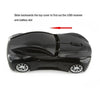 Wireless Black Sports Car USB Mouse Design Computer 1600 DPI Mouse Mini Ergonomic Gaming Mouse For Laptop And Computer 2.4Ghz