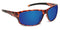 Tortoise / Polarized Gray with Blue Mirror / No Bifocal/Reader (Plano) ($90)