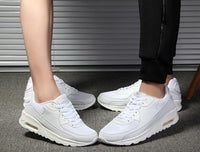 Women Soft Platform Sneakers Green Black Pink Breathable Air Cushion Casual Sports Women Trainers Fashion Lightweight Tennis Sport Walking Athletic Casual Footwear Sneakers