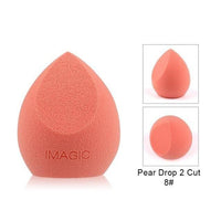 Womens New Stylish Beauty Sponge Face Wash Puff Gourd Water Drop Puff Wet And Dry Makeup Sponge Colorful Makeup Sponges Set